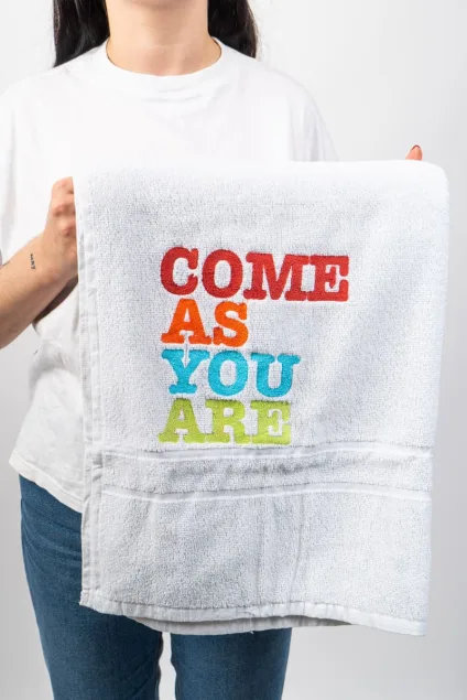 "Come As You Are" Towel