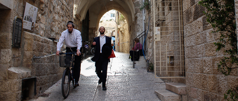 Bicycling in Jerusalem