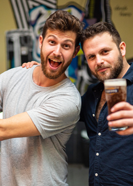 bartenders at Abraham Tel Aviv